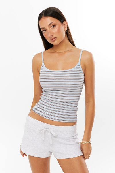 Ava Summer Sweat Short, SNOW MARLE